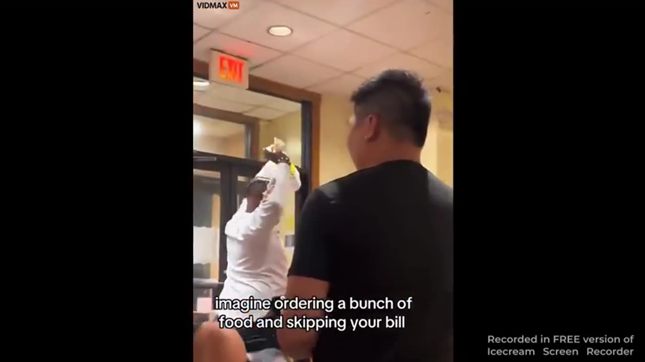 nigger dine and dash in boston says call the poe poe