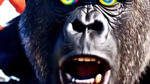 POV Italian Gorilla Demands Your Watermelon 🍉🧠