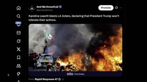 WHO IS RESPONSIBLE FOR JUNE 2025 L.A. RIOTS — TRUMP OR THE DEMOCRAT POLITICIANS?