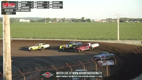 Midwest Madness Tour Night #3 | Park Jefferson Speedway | 7-1-2025