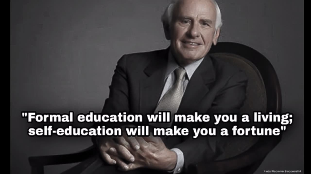 Jim Rohn’s Best Ever Motivational Speech | Let’s Become Successful