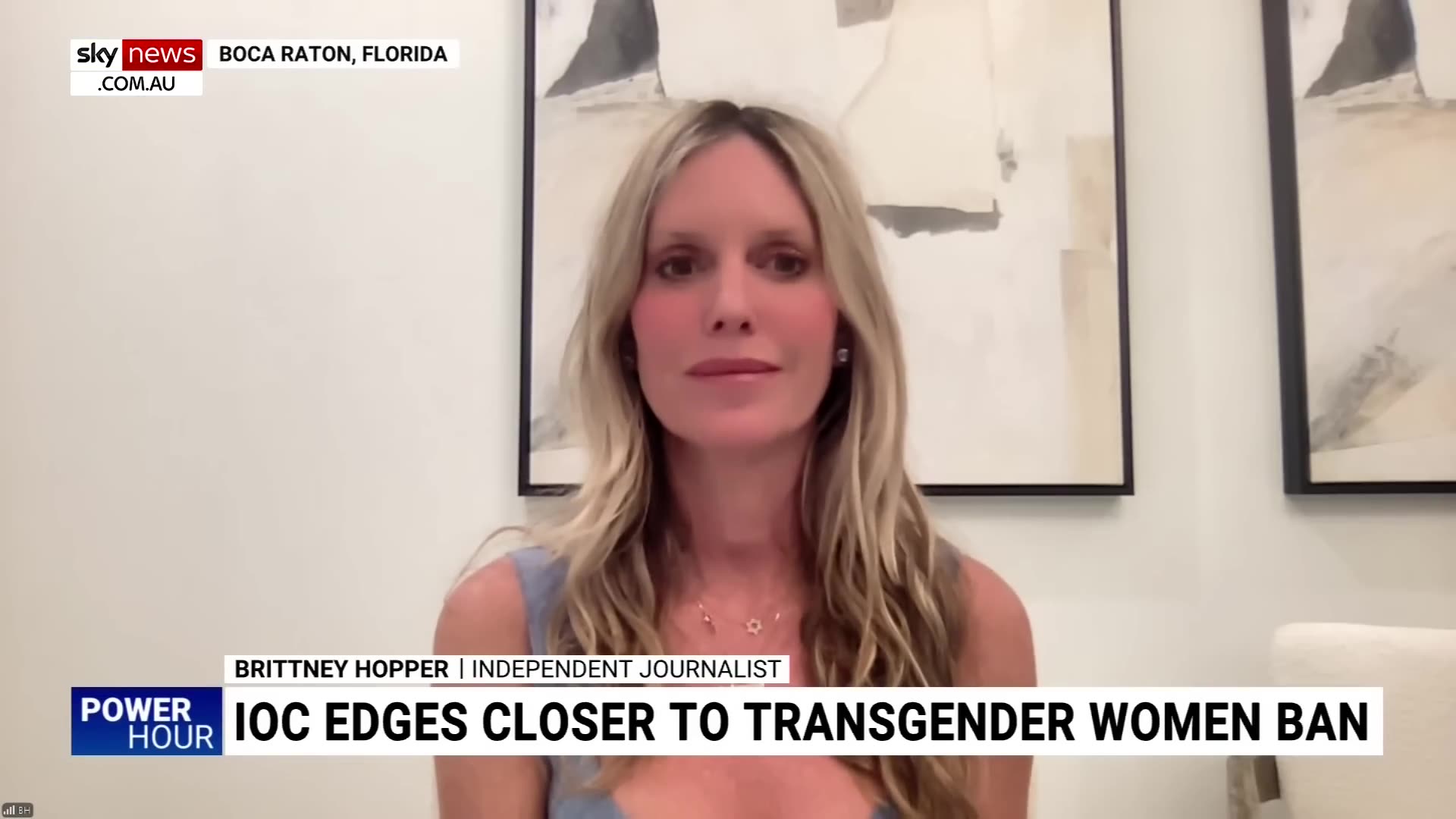 Brittney Hopper: Gavin Newsom ridiculed after blaming ‘intentionally lit’ LA fire on climate change