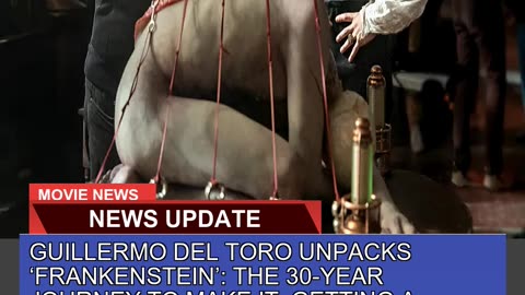 Guillermo Del Toro Unpacks Frankenstein the