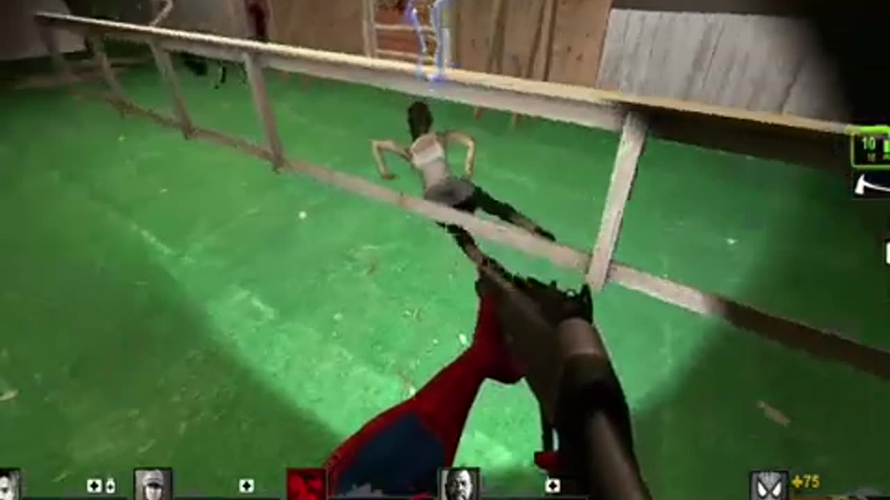 Cuando ves un real zombie en el juego - Left 4 dead 2