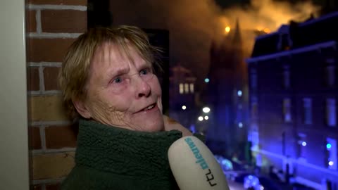 'It was horrible': Eyewitness recalls historic Amsterdam church fire