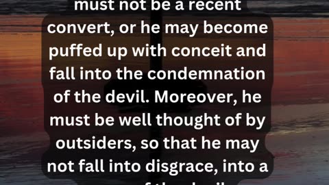 Journey of faith and spiritual growth 1 Timothy 3:5-7 Daily Bible Verse