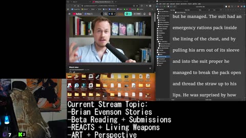 MERRY CHRISTMAS EVE!!! | Beta Reading + REACTS + Commentary + Writing: Living Weapons | Drawing: Perspective | 2025 ROUND UP?!?!!