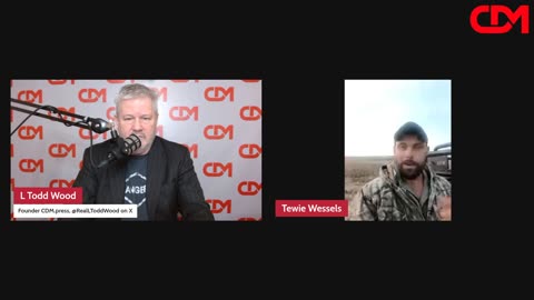 CDM CLIPS: Tewie Wessels -South Africa White Persecution Update