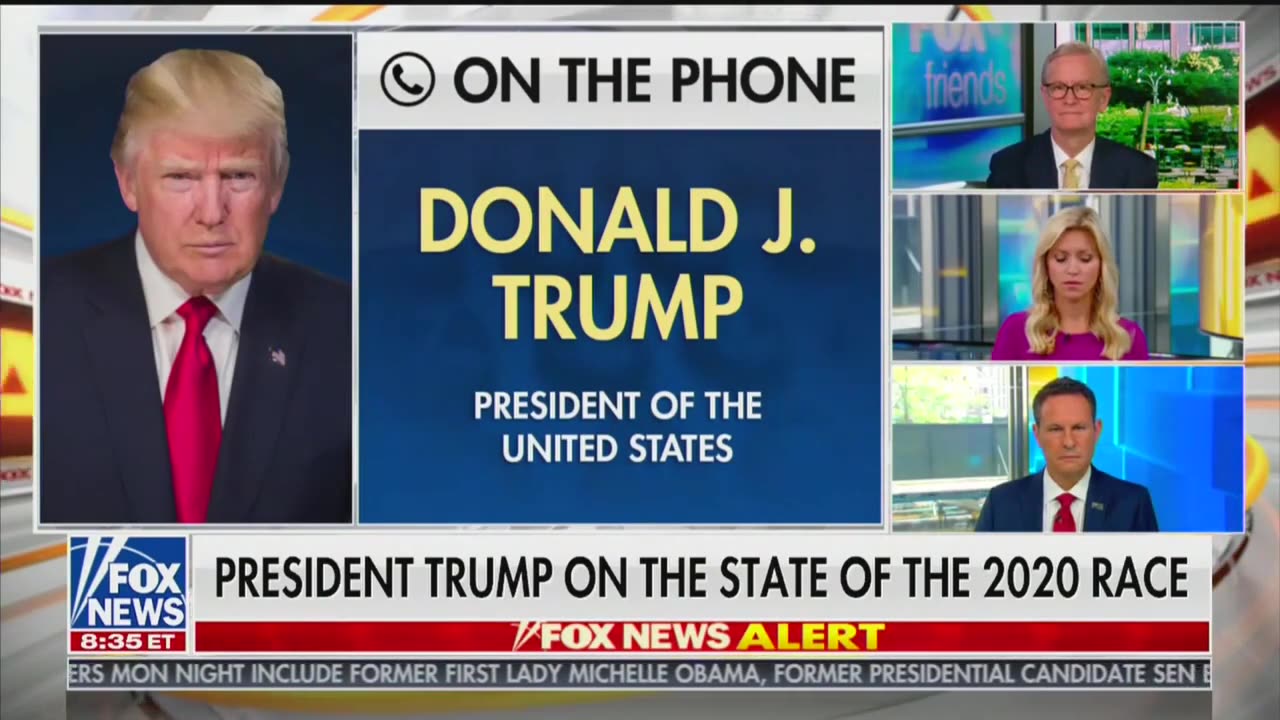 President Trump_ "Let's face it, Joe is shot."