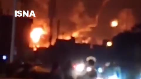 Iranian Capitol Continues to Burn