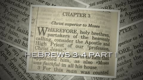 HEBREWS 3-4 PART 1 (SUMMER TEEN CAMP 2008)