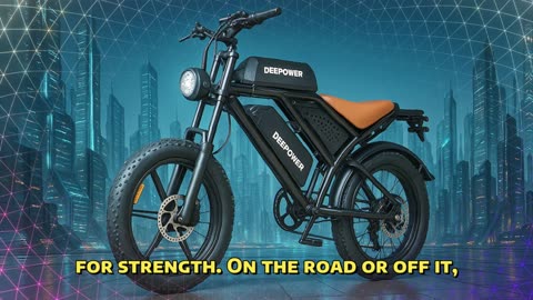 Deepower S8 Electric Bicycle 3500W Dual Motor 48V 60AH Battery 20 Inch Fat Tire Electric Bike
