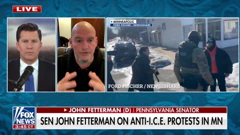 Fetterman Says ICE Should Ramp Up Arrests And Not Slow Down
