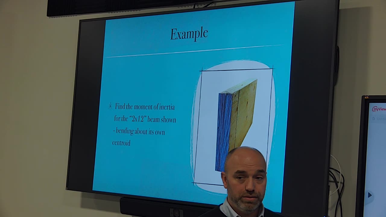 Statics: Beding Moment of Inertia
