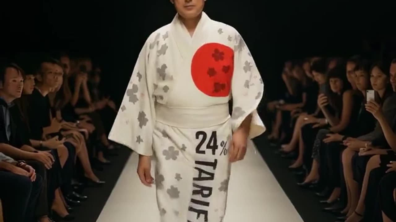 Tariffs illustration through catwalk 😊