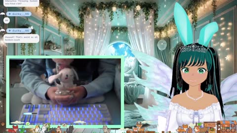 ♡[handcam asmr] cozy bunnygirl here♡[vod archive]