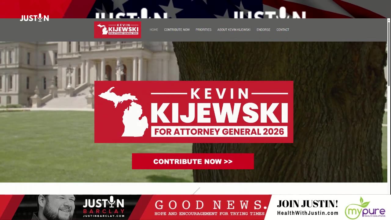 Kevin Kijewski, Candidate for Michigan Attorney General (R)