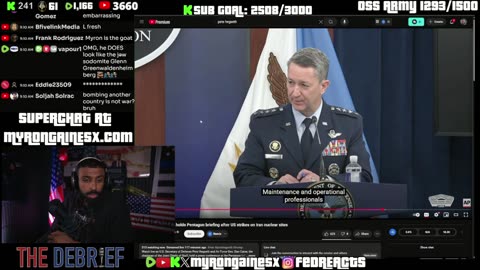 LIVE: Pentagon Briefing Post Iran Bombing