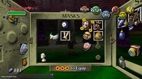 Legend of Zelda Majora's Mask - Healing Darmani's soul