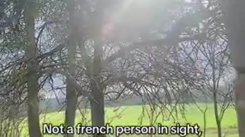Paris girl laments at what the niggers and muslims have done