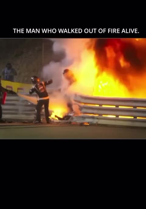 Love All Life Always #129 - Driver Walks Out Of Fire Alive - WOW!