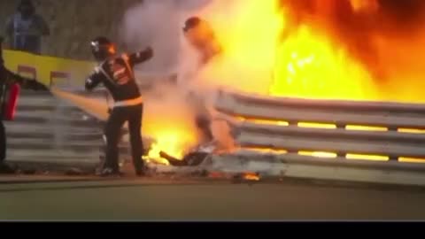 Love All Life Always #129 - Driver Walks Out Of Fire Alive - WOW!