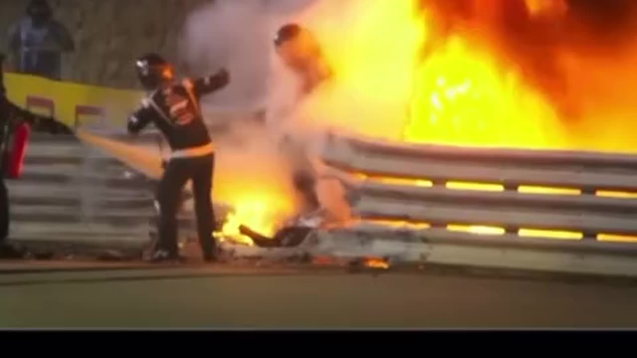 Love All Life Always #129 - Driver Walks Out Of Fire Alive - WOW!