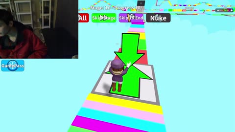 Roblox Easy Parkour Obby Game Stages 1-25 Gameplay With Live Commentary