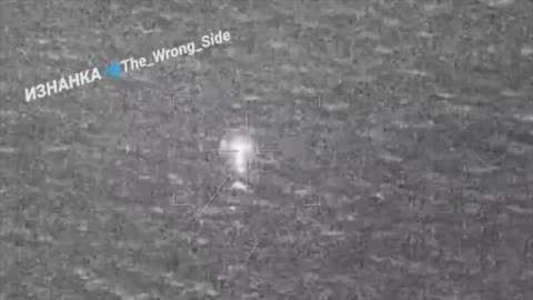 A Su-30 strike on enemy naval drones