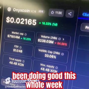 onyxcoin xcn crypto news today! #fyp
