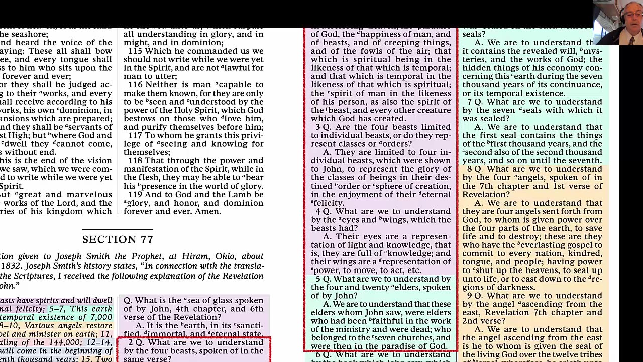 Section 77 and Latter Day Saints Resources Updates and Manuals etc -7-20-25