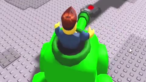 I didn't see the mine)) and my son thought, why did I blow up the tank!?)))) #roblox #funny #gaming