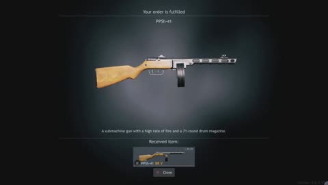 The PPSh-41 'Shpagin's machine-pistol-41') is a selective-fire, open-bolt, blowback submachine gun