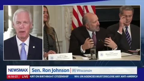 Senator Ron Johnson on Rob Schmitt Tonight 3.13.25