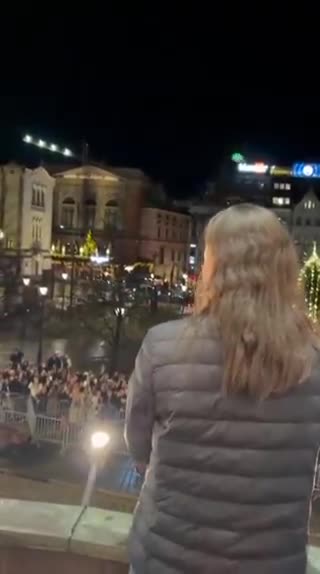 María Corina Machado llega a Oslo