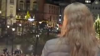 María Corina Machado llega a Oslo