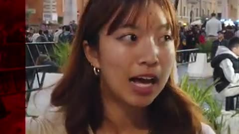 'I hope the pope will make a positive change in the world'.