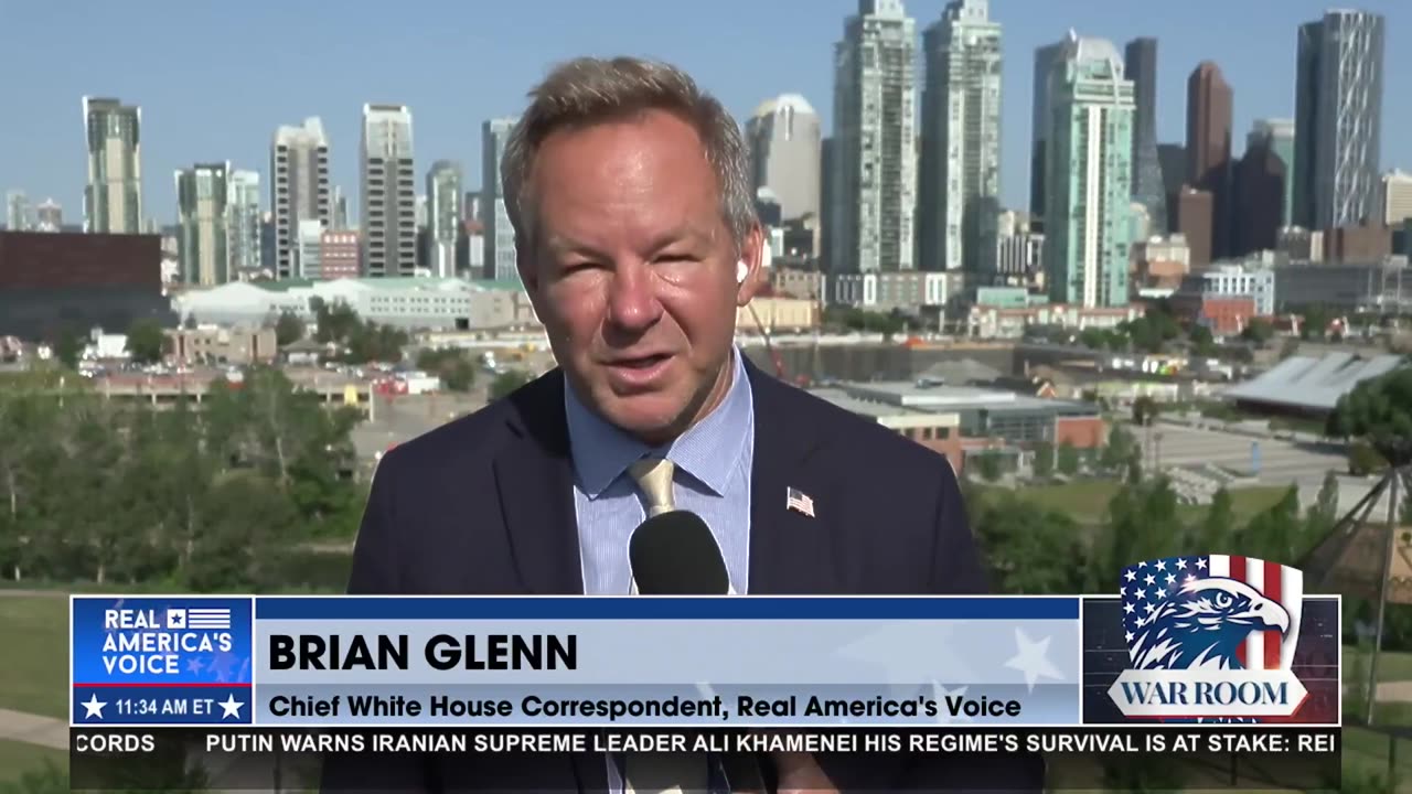 BRIAN GLENN AT THE G7 SUMMIT