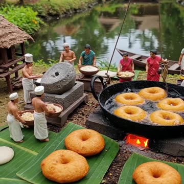 South Indian snacks in a miniature world