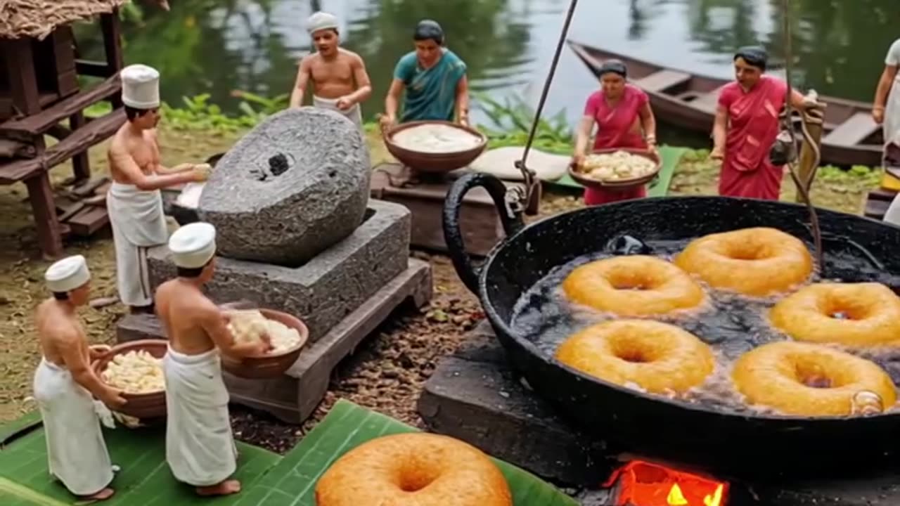 South Indian snacks in a miniature world