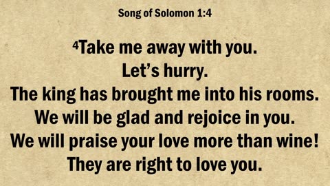 Song of Solomon 1