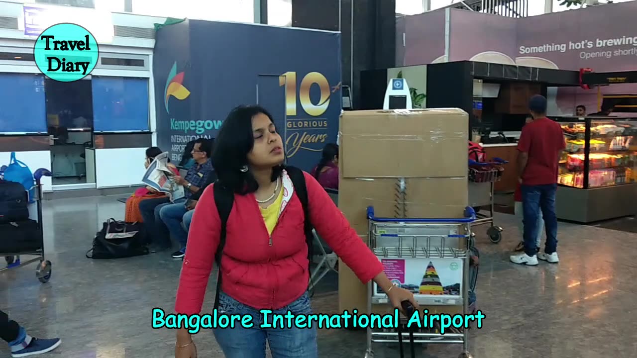 View of Bangalore International Airport