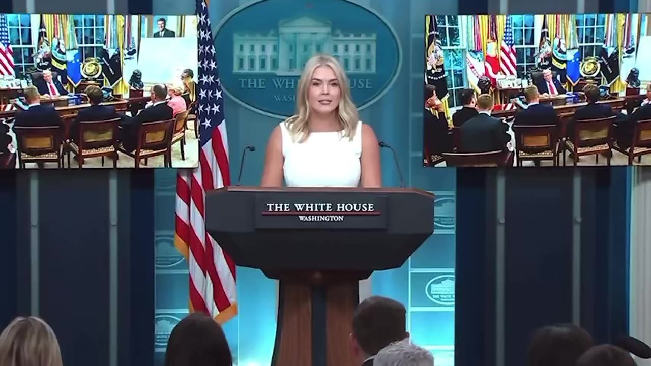 BREAKING 🚨 Press Secretary Karoline Leavitt just reminded the Press !