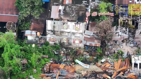 🚁🔥 Myanmar War | Junta FPV Drone Fails Breach, Hits Sandbag Fort in Kachin | RCF