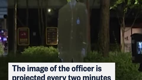 🤯✨ Holographic Police Officer Deters Crime in Seoul! | FeedMyCuriosity