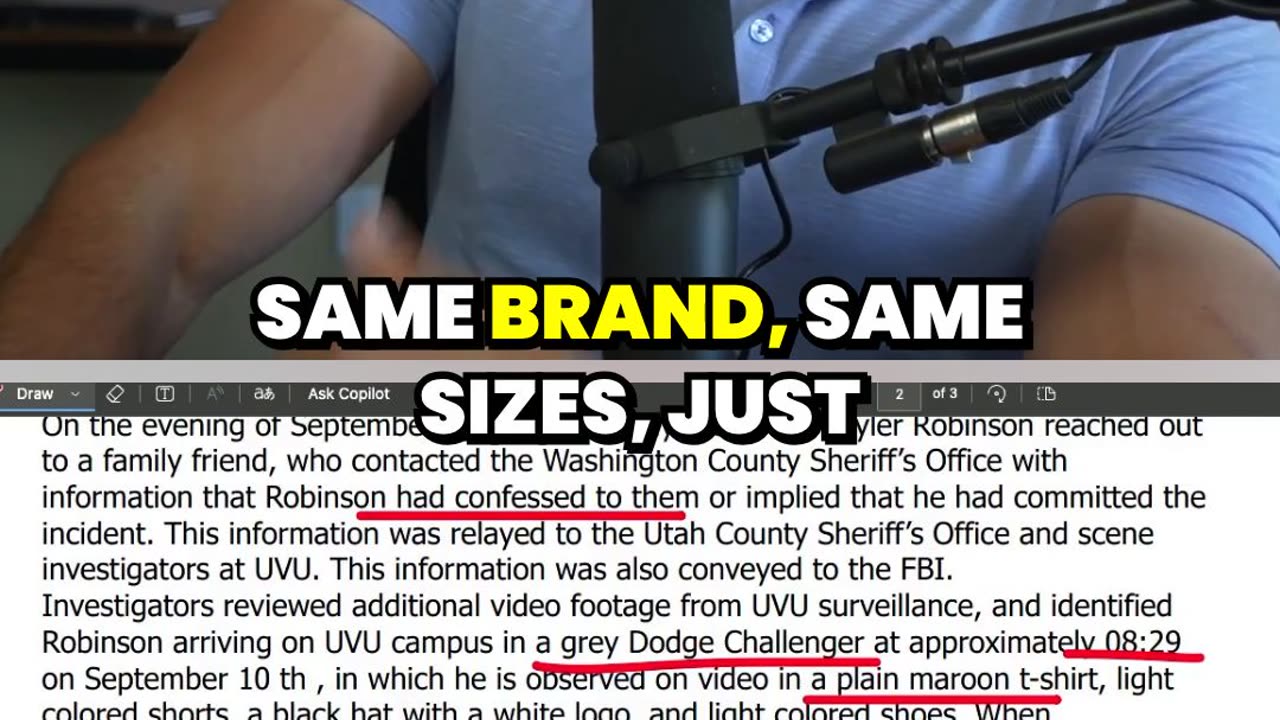 Family Tip and Surveillance TIE Tyler Robinson to Charlie Kirk M*rder