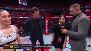 Bruna Brasil Octagon Interview | Road To UFC