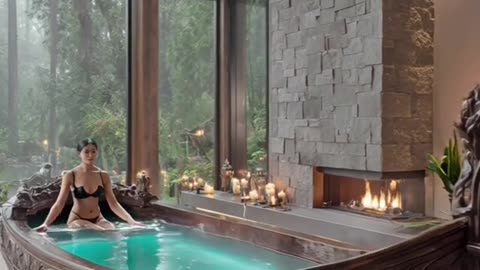 Wooden ship bathtubs!