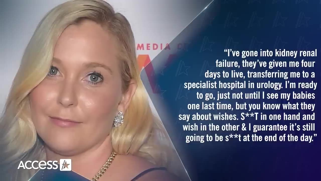 Jeffrey Epstein & Prince Andrew Accuser Virginia Giuffre Claims She Has Days To Live After Crash