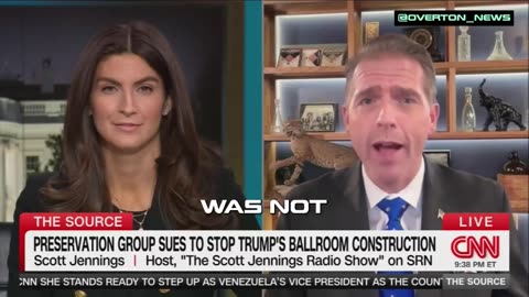 CNN melted down over Trump’s White House ballroom...and Scott Jennings ENDED